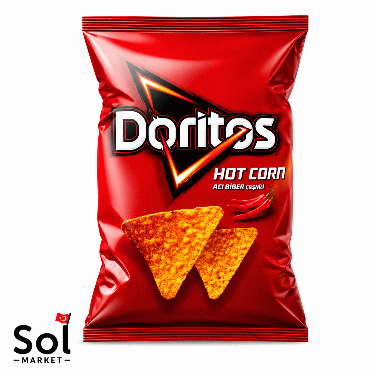 چیپس دوریتوس با طعم تند Hot Corn