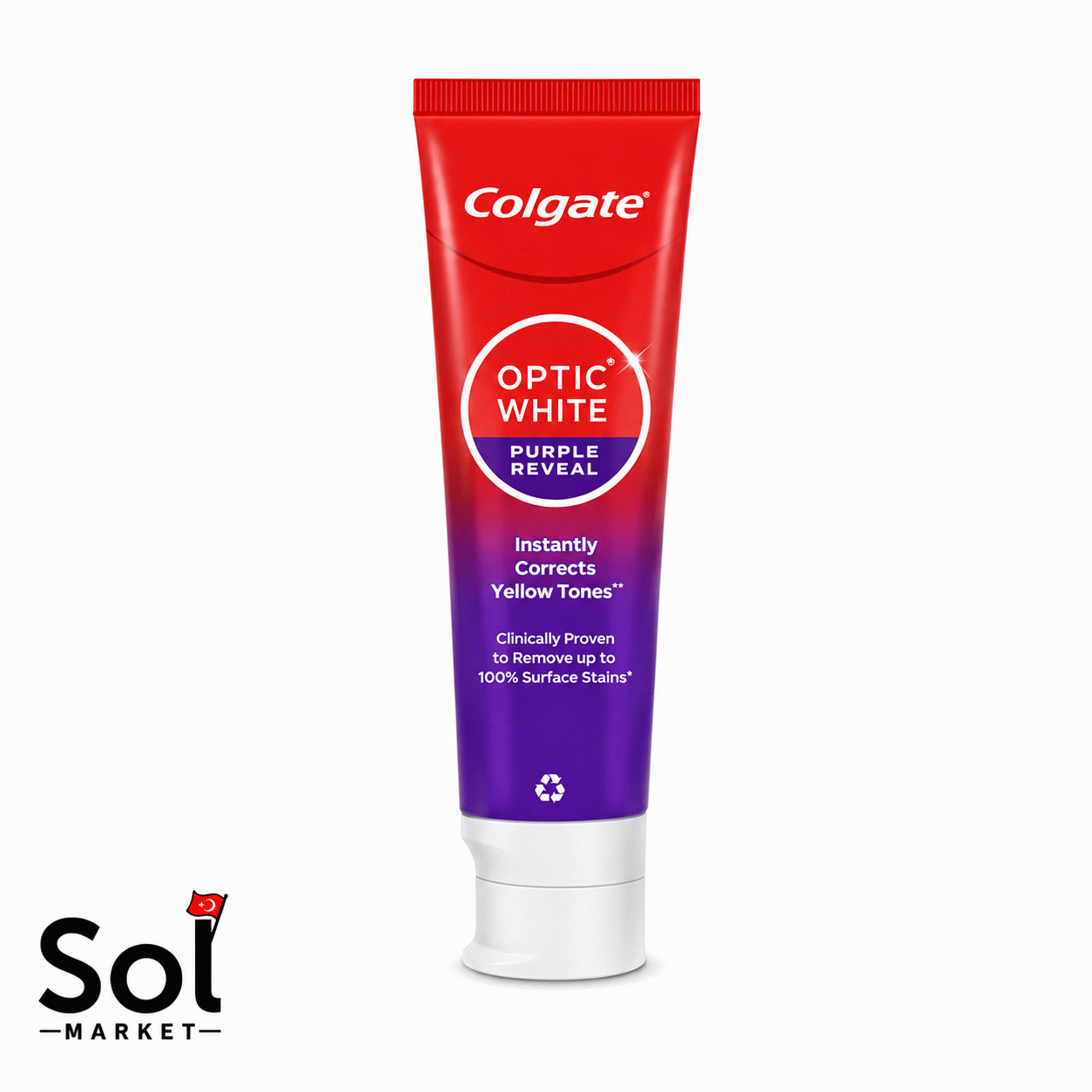 خمیر دندان کلگیت امریکا سری Optic White با...