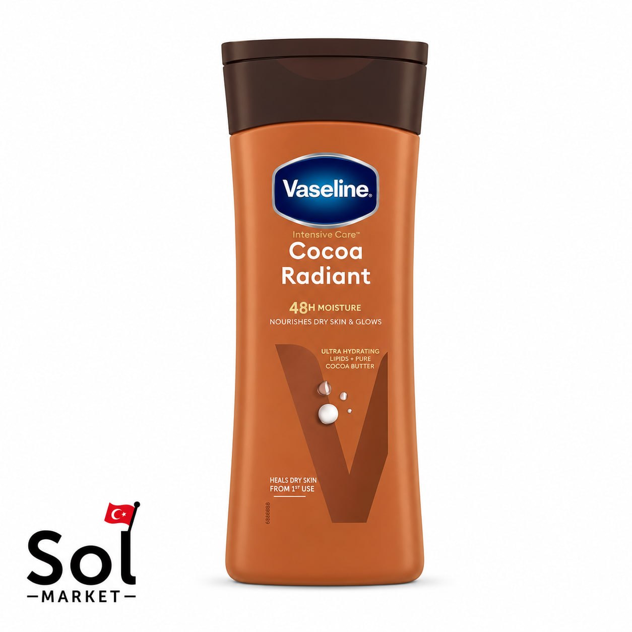لوسیون بدن وازلین رایحه Cocoa Radiant حجم 200...