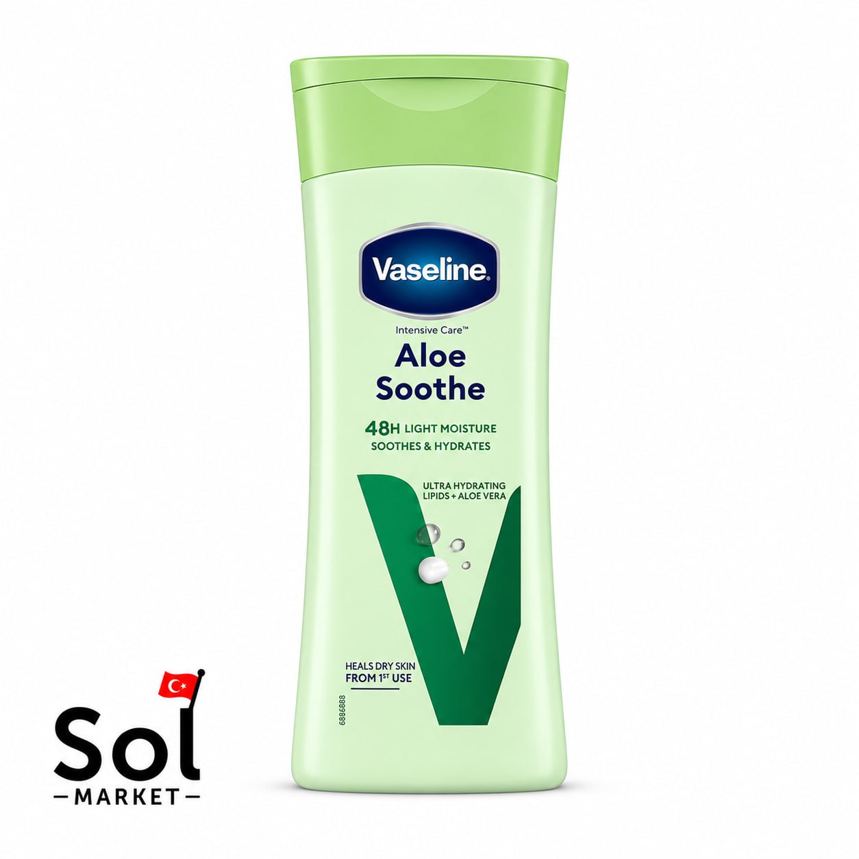 لوسیون بدن وازلین رایحه Aloe Soothe حجم 200...