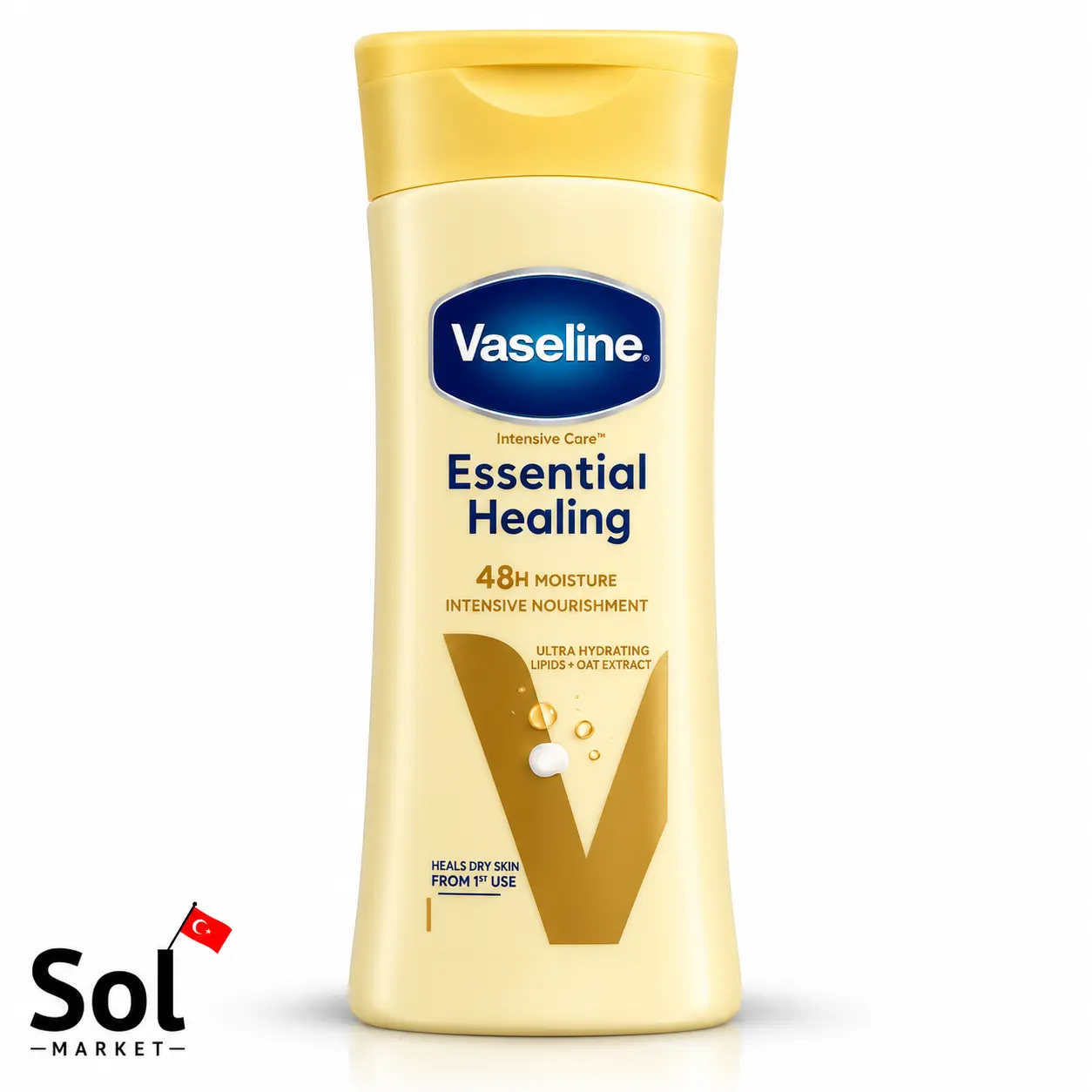 لوسیون بدن وازلین رایحه Essential Healing حجم ۴۰...